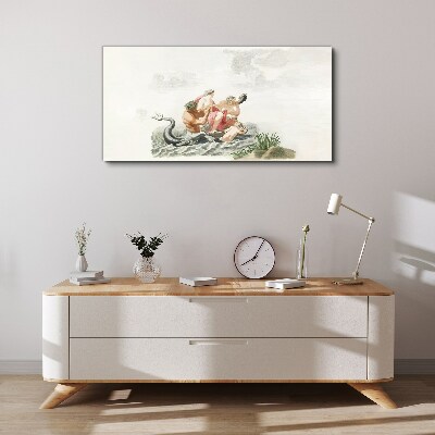 Tablou canvas Scenă mitică pe apă