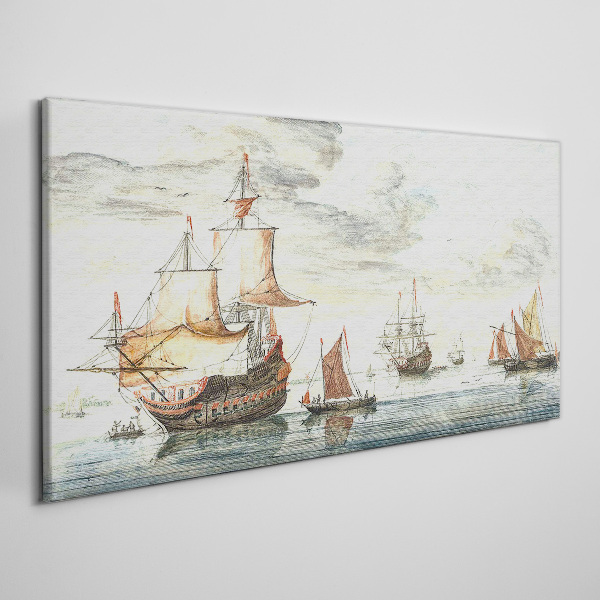 Tablou canvas Croaziera cu vele istorice
