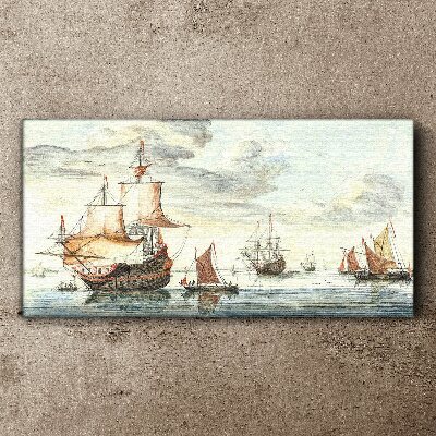 Tablou canvas Nave maritime Cerul oceanic