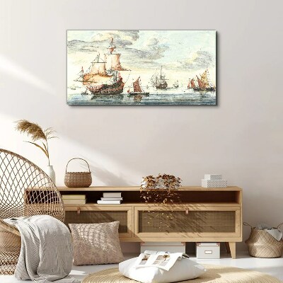 Tablou canvas Nave maritime Cerul oceanic