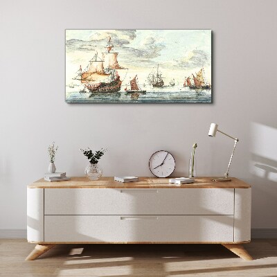 Tablou canvas Croaziera cu vele istorice