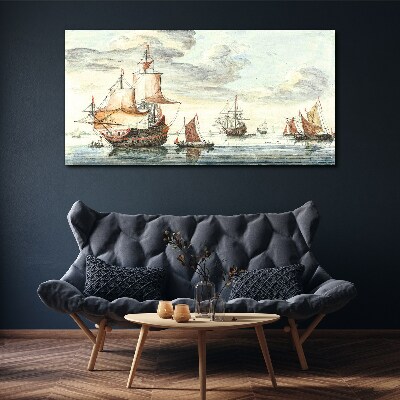 Tablou canvas Croaziera cu vele istorice