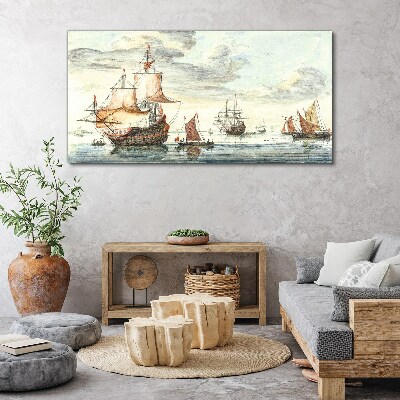 Tablou canvas Nave maritime Cerul oceanic