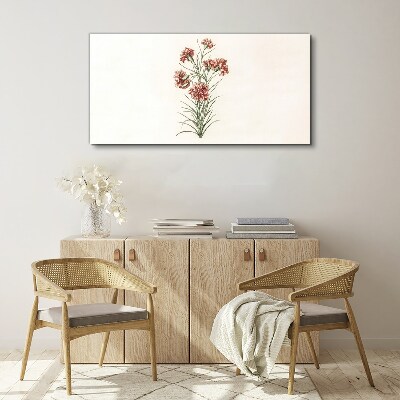 Tablou canvas Flori în nuanțe delicate de roz