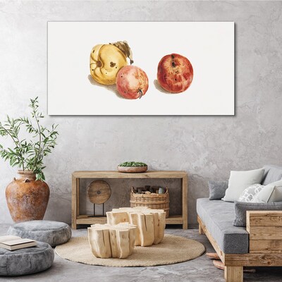 Tablou canvas Fructe în nuanțe pastelate
