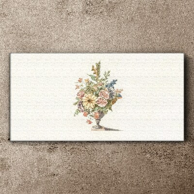 Tablou canvas Buchet de flori într-o vază