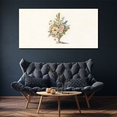 Tablou canvas Buchet de flori într-o vază