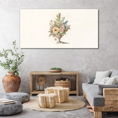 Tablou canvas Buchet de flori într-o vază