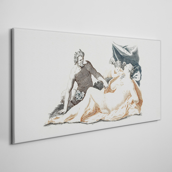 Tablou canvas Scenă mitologică cu zeități