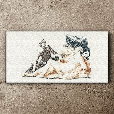 Tablou canvas Scenă mitologică cu zeități