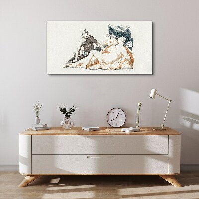 Tablou canvas Scenă mitologică cu zeități