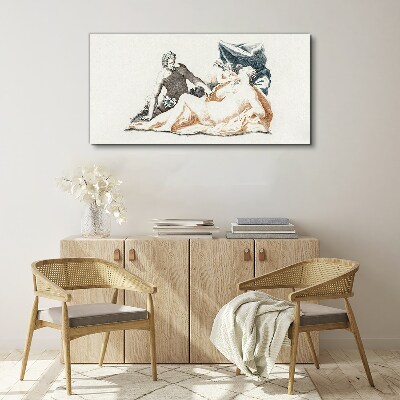 Tablou canvas Scenă mitologică cu zeități