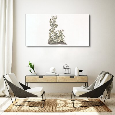 Tablou canvas Plante în lumină moale