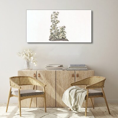Tablou canvas Plante în lumină moale