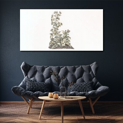 Tablou canvas Plante în lumină moale