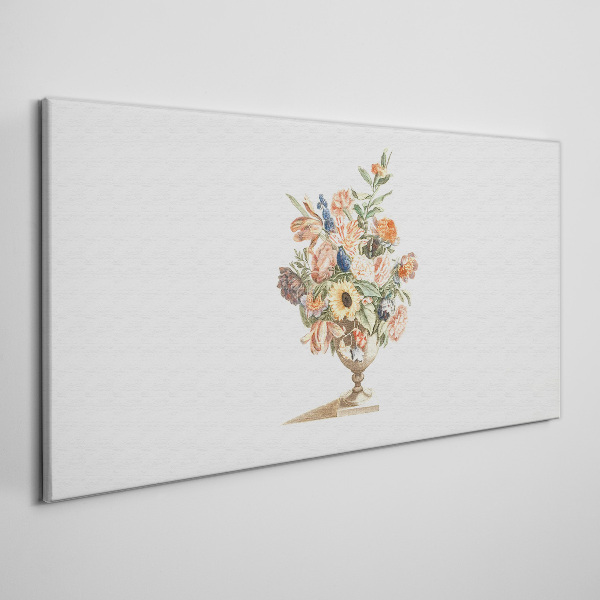 Tablou canvas Vaza cu flori
