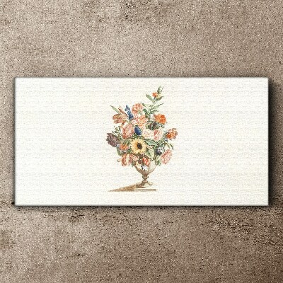 Tablou canvas Vaza cu flori
