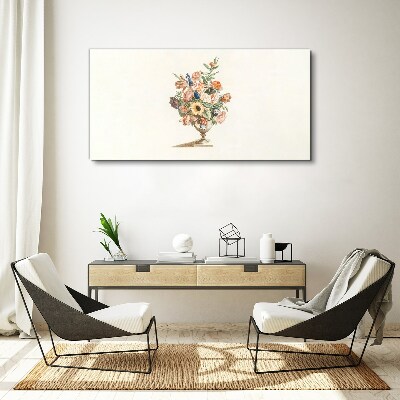 Tablou canvas Vaza cu flori