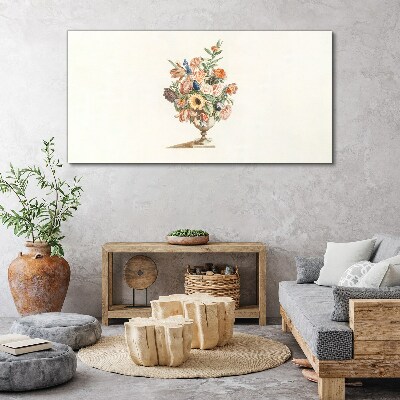 Tablou canvas Vaza cu flori
