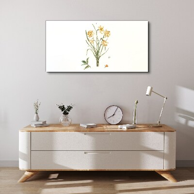 Tablou canvas Flori de narcise cu motiv natural