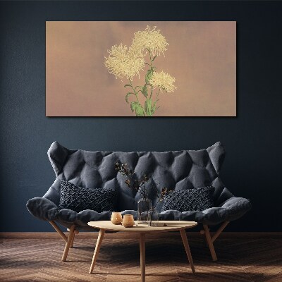 Tablou canvas Un vis floral in tonuri pastelate