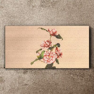 Tablou canvas Motiv floral in nuante delicate