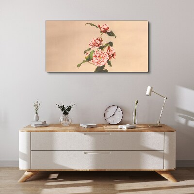 Tablou canvas Motiv floral in nuante delicate