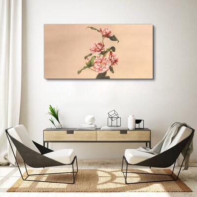 Tablou canvas Motiv floral in nuante delicate