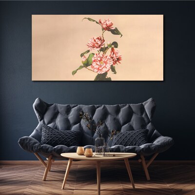 Tablou canvas Motiv floral in nuante delicate