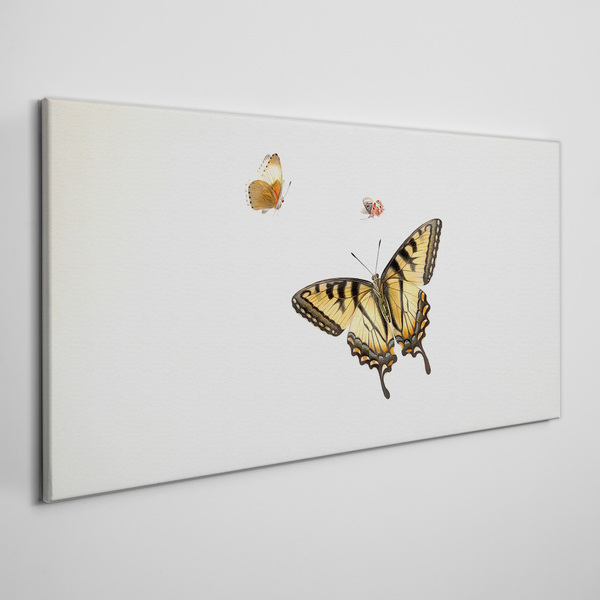 Tablou canvas Fluturi într-o armonie delicată
