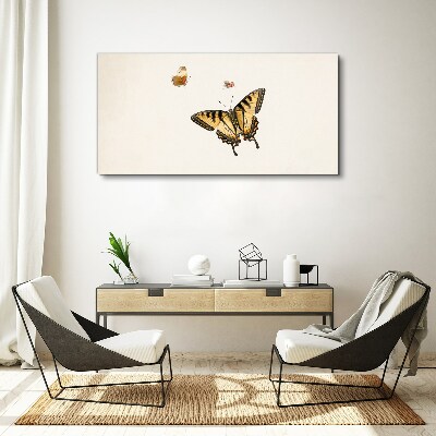 Tablou canvas Fluturi într-o armonie delicată