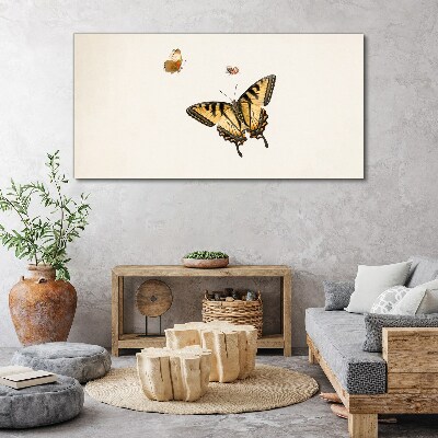 Tablou canvas Fluturi într-o armonie delicată
