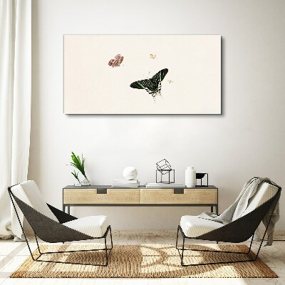 Tablou canvas Fluturi într-un dans delicat