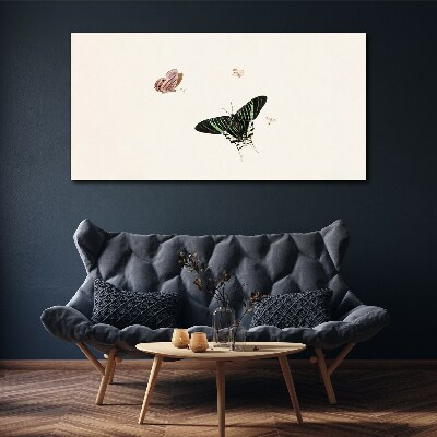 Tablou canvas Fluturi într-un dans delicat