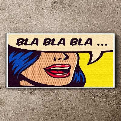 Tablou canvas Conversație fără sfârșit