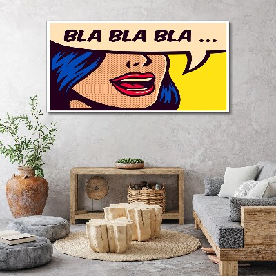 Tablou canvas Conversație fără sfârșit