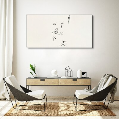 Tablou canvas Delicatesa fluturilor in miscare