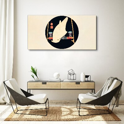 Tablou canvas Papagal animal abstract