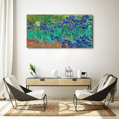 Tablou canvas Iris în floare