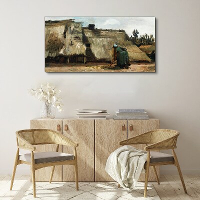 Tablou canvas Lucrând în câmp