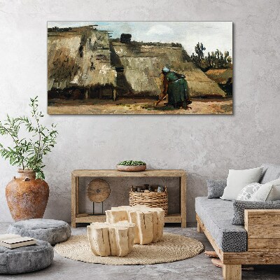 Tablou canvas Lucrând în câmp