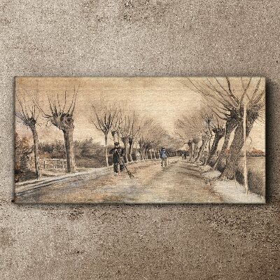 Tablou canvas Drum în Etten Van Gogh