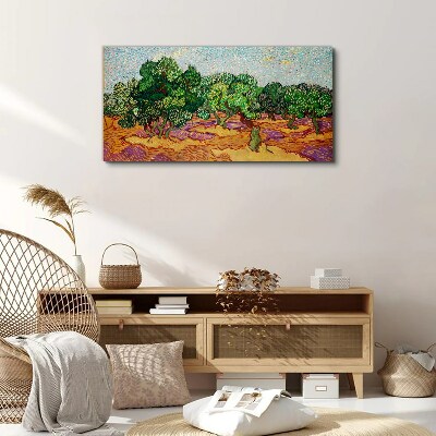 Tablou canvas Măsline la soare