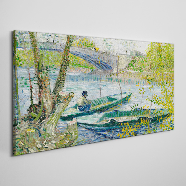 Tablou canvas Un peisaj liniștit lângă apă
