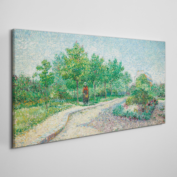 Tablou canvas Plimbare de vară în grădină
