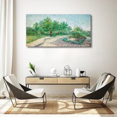 Tablou canvas Plimbare de vară în grădină