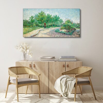 Tablou canvas Plimbare de vară în grădină