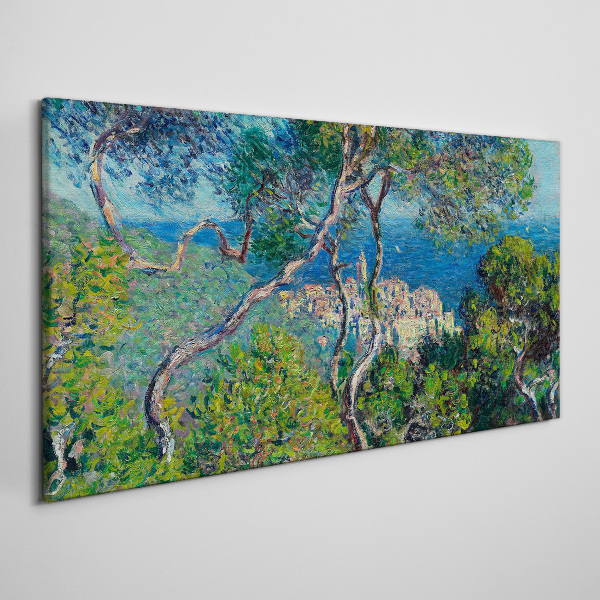 Tablou canvas Peisaj mediteranean cu copaci