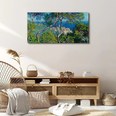 Tablou canvas Peisaj mediteranean cu copaci