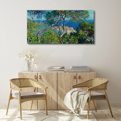Tablou canvas Peisaj mediteranean cu copaci